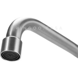 Torneira para cozinha em Aço Escovado Tinguá Pingoo.casa - Prata - 4