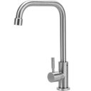 Ver imagem 1 de Torneira para cozinha em Aço Escovado Tinguá Pingoo.casa - Prata