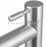 Torneira Para Banheiro em Aço inox Escovado Alta Amazonas Pingoo.casa - Prata - 3