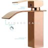 Torneira para banheiro cascata Misturador Monocomando Baixa Paraná Pingoo.casa - Dourado rose - 5