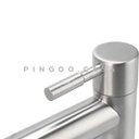 Ver imagem 3 de Torneira Para Banheiro em Aço inox Escovado Baixa Amazonas Pingoo.casa - Prata