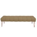 Ver imagem 1 de Recamier Estofada Casal King Size Luxo Veludo Ateliê do Conforto Recamier Casal King Size Estofada L