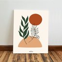 Ver imagem 5 de Kit 3 Quadro Decorativo Arte Moderna Luxo Sala Boho Qualidade Premium 40x28cm
