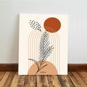 Ver imagem 6 de Kit 3 Quadro Decorativo Arte Moderna Luxo Sala Boho Qualidade Premium 40x28cm