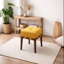 Ver imagem 1 de Puff Livia 45cm Pés Imbuia