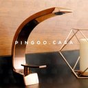 Ver imagem 2 de Torneira para banheiro Misturador Monocomando baixa Itapecuru Pingoo.casa - Dourado Rose