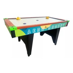 Jogo Air Game Disco Air Joy Aero Hockey Color B 1,63m (220v) - 1