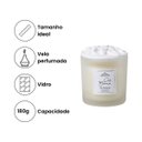 Ver imagem 3 de Vela Perfumada 180g Essencia Cha Branco Greenswet