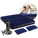 Ver imagem 2 de Colchão Inflável Casal King Dura Beam Downy Aveludado 272kg com 2 Travesseiros Infláveis e Bomba Man