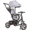 Triciclo Infantil Kiddo Giratório - 2 em 1 - Pedal e Passeio com Aro - Melange Grafite - 1