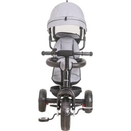 Triciclo Infantil Kiddo Giratório - 2 em 1 - Pedal e Passeio com Aro - Melange Grafite - 3