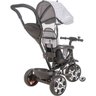 Triciclo Infantil Kiddo Giratório - 2 em 1 - Pedal e Passeio com Aro - Melange Grafite - 4