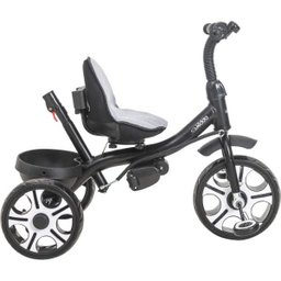 Triciclo Infantil Kiddo Giratório - 2 em 1 - Pedal e Passeio com Aro - Melange Grafite - 6