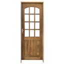 Ver imagem 1 de Kit Porta de Madeira Maciça Meia Almofada Rodam Itaúba - 2.10 (a) X 0.82 (l) - Lado Direito