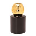 Ver imagem 1 de Escultura Coruja Cerâmica Preto Dourado 14169 Mart