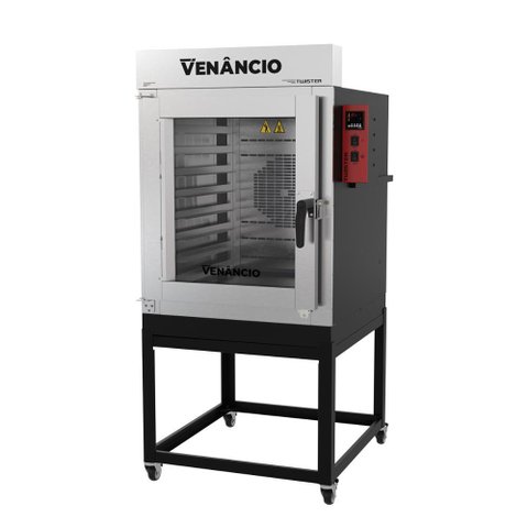 Forno Turbo 8 Esteiras Elétrico Trif Twister Ext Pintado Int Galv Fvt8et 380t - Venâncio 57387