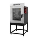Ver imagem 1 de Forno Turbo 8 Esteiras Elétrico Trif Twister Ext Pintado Int Galv Fvt8et 380t - Venâncio 57387
