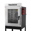 Ver imagem 2 de Forno Turbo 8 Esteiras Elétrico Trif Twister Ext Pintado Int Galv Fvt8et 380t - Venâncio 57387