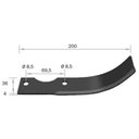 Ver imagem 2 de Enxada Rotativa Tratorito Branco B4t 6,5cv / Bd 5cv Lado Direito Branco Motores