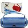Caixa de Som Bluetooth Portátil Usb, Micro Sd, Fm, com Alça - Al 1313 - Azul - 1