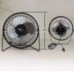 Mini Ventilador USB de Mesa 5V Silencioso Angulo Ajustável - Ls-906 - 3