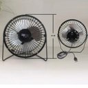 Ver imagem 3 de Mini Ventilador USB de Mesa 5V Silencioso Angulo Ajustável - Ls-906