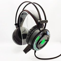 Fone de Ouvido Headset Gamer Iluminação 7 Cores USB + P2 Duplo Ej-009 - 3
