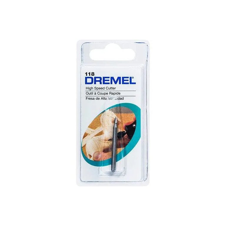 Fresa Escariadora Cônico Alta Velocidade 1/8 Pol. Dremel 118