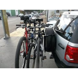 Transbike Para Estepe De 3 Bikes Com Alças E Borrachas - 4