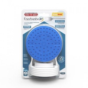 Enerbanho 4T Azul 220V/6800W - Enerbras E3402-Ea