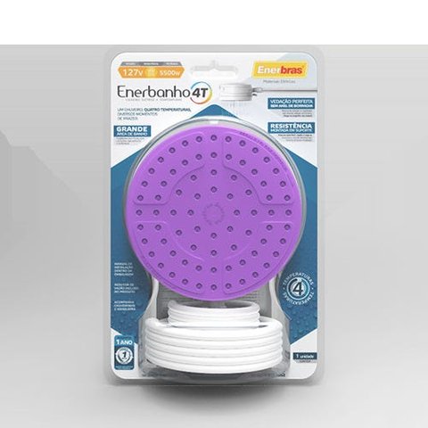 Enerbanho 4T Violetta 127/5500W - Enerbras - E3401-Ev