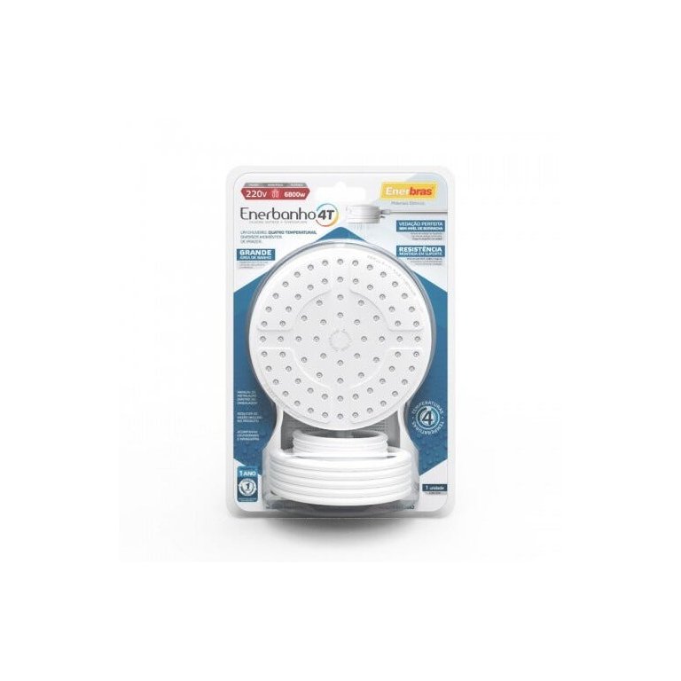 Enerbanho 4T Branco 220/6800W - Enerbras E3402-Eb