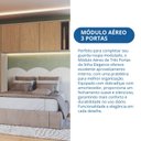 Ver imagem 6 de Guarda-roupa Módulo Aéreo 3 Portas Elegantes