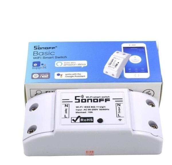Sonoff Original Interruptor Inteligente Wifi Automação Residencial