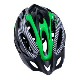 Capacete Ciclismo Bike Element Com sinalizador led - Verde - G - 3