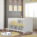 Ver imagem 2 de Berço Gutti Liv Branco Atóxico Móveis Estrela