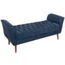 Ver imagem 4 de Recamier Grecia 150cm Suede Azul Marinho MPassos