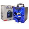 Caixa de Som Bluetooth Mini com e USB, Fm, Mini SD - D-Bh3103 - Azul - 1