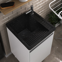 Ver imagem 6 de Balcão de Lavanderia 100% Mdf com Tanque de Marmorite 30lt