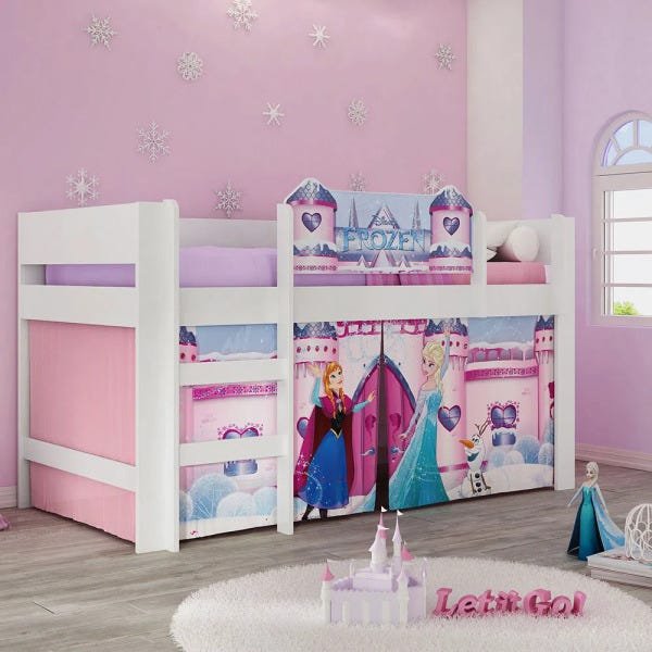 Quadro Decorativo Princesa Frozen Para Quarto Infantil