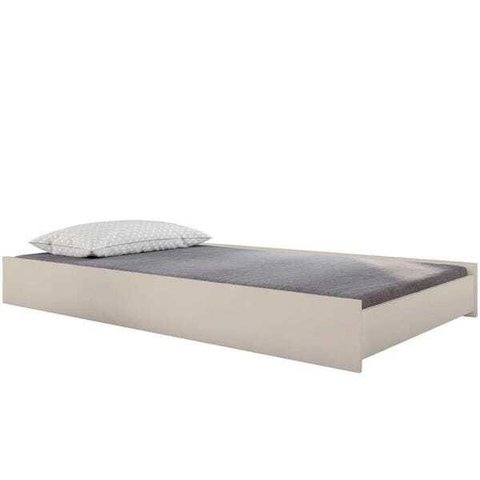 Cama Auxiliar Gavetão Amore Off White Móveis Estrela