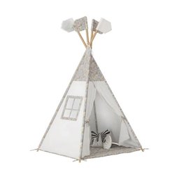 Cabana Tenda Infantil Mundo Mágico com Acolchoado Luz de LED Estrela - 3 Cabana Tenda Infantil Mundo Mágico com Acolchoado Luz de LED Estrela - 3