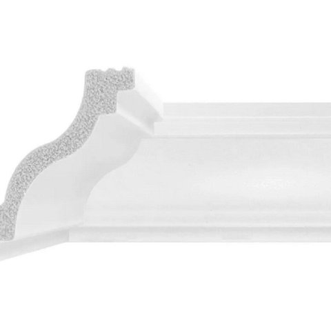 Rodateto em Poliestireno 4,3cm Floort Acessórios