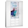 Guarda-Roupa Infantil Frozen Original Disney Star 4 Portas Pura Magia - 1