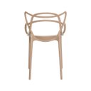 Ver imagem 5 de Kit 4 Cadeiras Allegra Nude Sala Cozinha Jantar