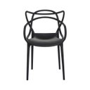 Ver imagem 4 de Kit 6 Cadeiras Allegra Preta Sala Cozinha Jantar