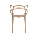 Ver imagem 4 de Kit 2 Cadeiras Allegra Nude Sala Cozinha Jantar