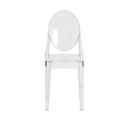 Ver imagem 3 de Kit 4 Cadeiras Victoria Ghost Transparente Sala Cozinha Jantar