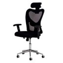 Ver imagem 1 de Cadeira de Escritório Ergo Presidente Tela Mesh Preta