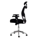 Ver imagem 4 de Cadeira de Escritório Ergo Presidente Tela Mesh Preta